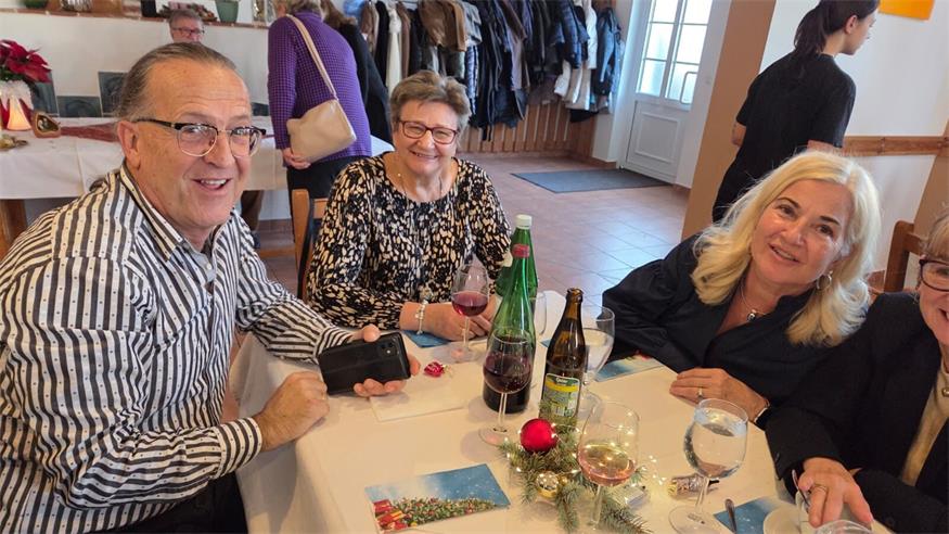 Stimmungsvolle Weihnachtsfeier des Pensionistenverbands Draßburg