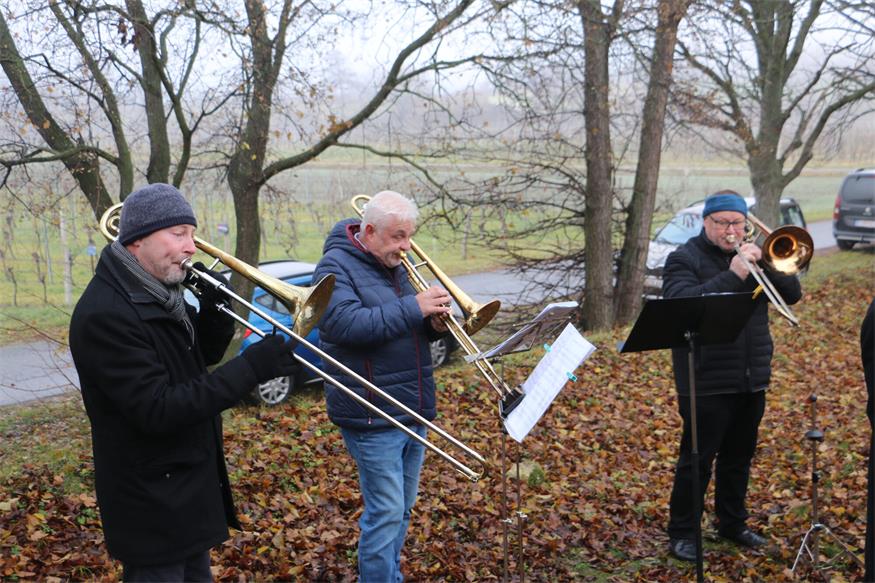 Gedenkveranstaltung beim Friedhof aus dem Ersten Weltkrieg