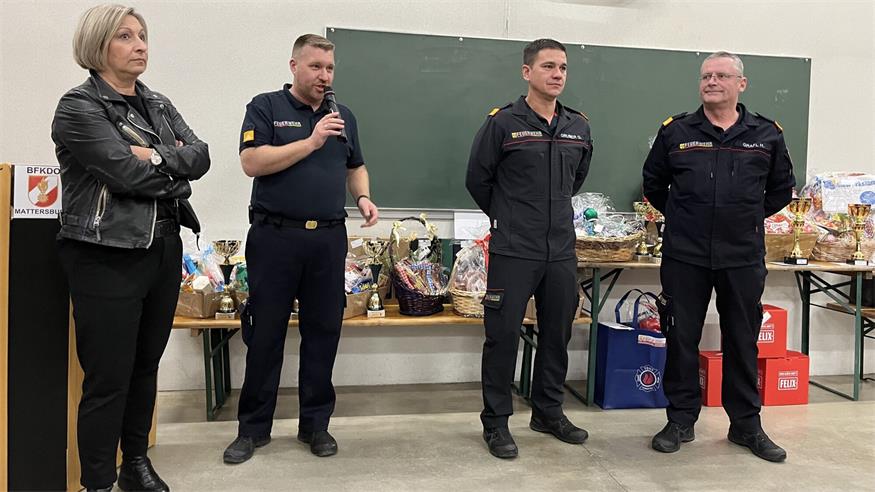Bezirksfeuerwehr Mattersburg lud zur Buchpräsentation