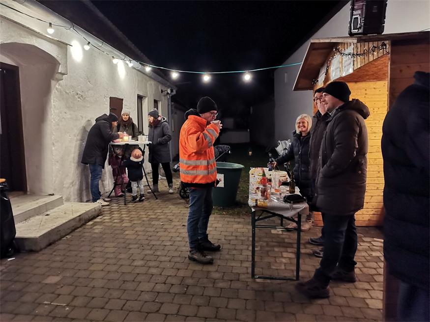 Im ältesten Haus von Baumgarten wurde der Jahresausklang gefeiert