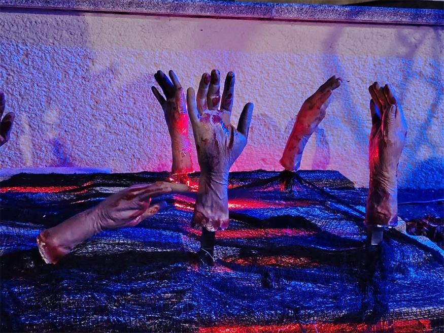 Schaurig: Das Halloween-Horrorhaus ist einen Besuch wert