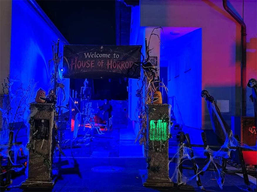 Schaurig: Das Halloween-Horrorhaus ist einen Besuch wert