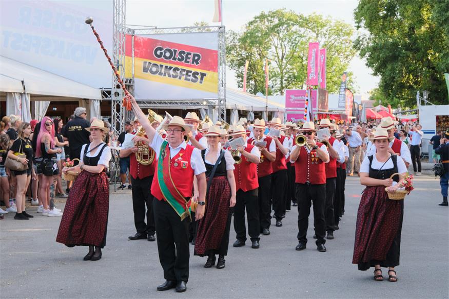 Das 57. Golser Volksfest ist eröffnet