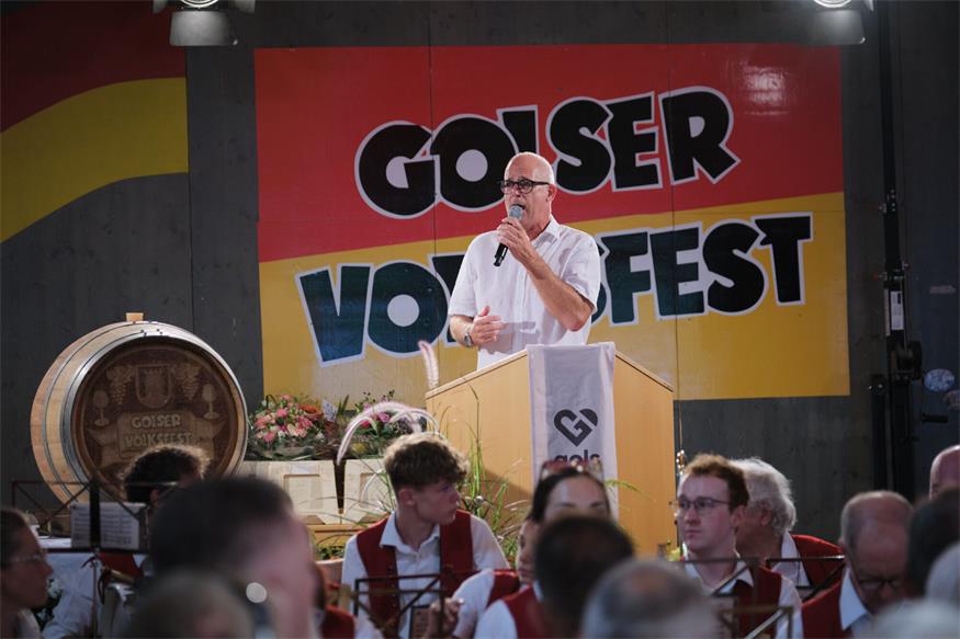 Das 57. Golser Volksfest ist eröffnet