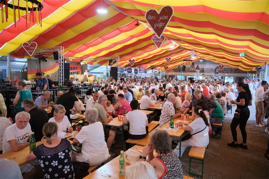 Das 57. Golser Volksfest ist eröffnet