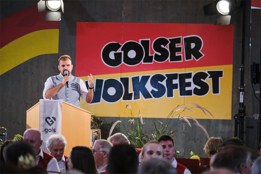 Das 57. Golser Volksfest ist eröffnet