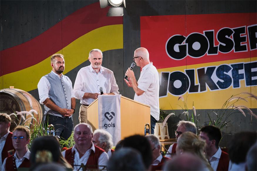 Das 57. Golser Volksfest ist eröffnet
