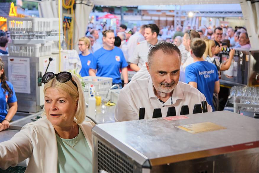 Das 57. Golser Volksfest ist eröffnet