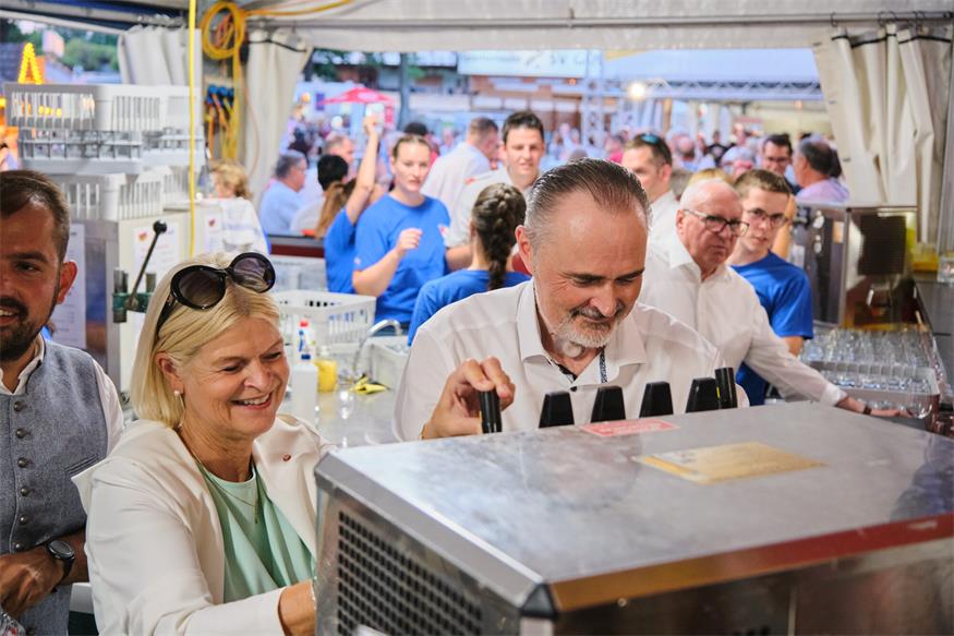 Das 57. Golser Volksfest ist eröffnet