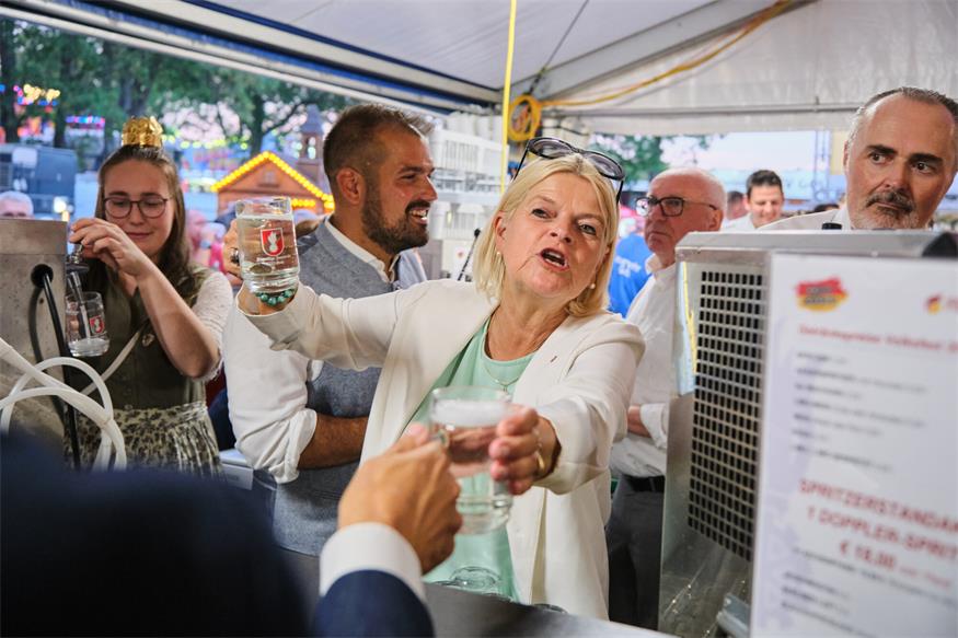 Das 57. Golser Volksfest ist eröffnet