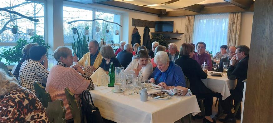 Faschingskränzchen der Pöttschinger Pensionisten