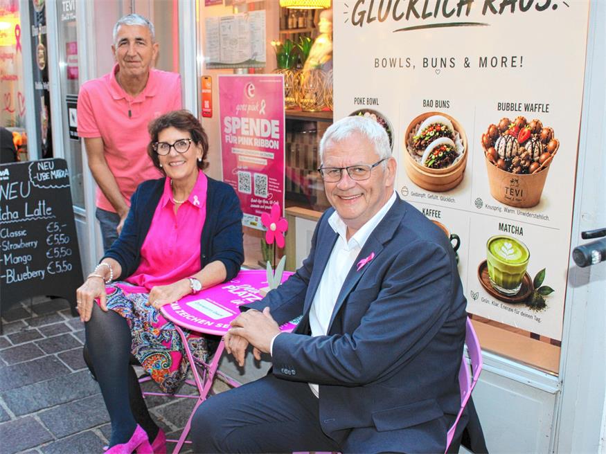 Auch die BVZ trägt Pink: Mit prominenter Unterstützung unterwegs