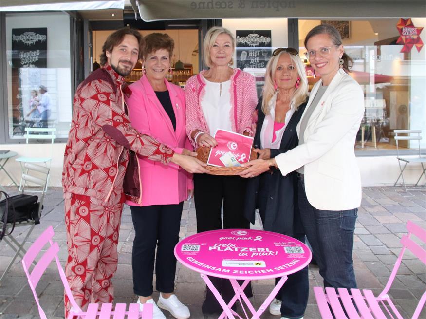 Auch die BVZ trägt Pink: Mit prominenter Unterstützung unterwegs