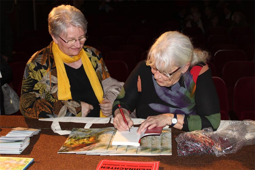Jutta Treiber servierte literarische „Hausmannskost“