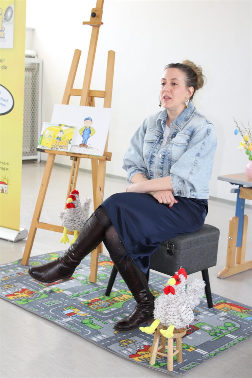 Erstes Kinderbuch auf die Straße gebracht
