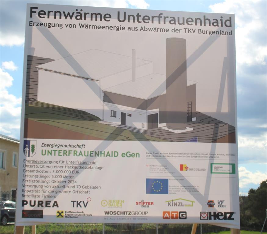 Wärme aus Tierkörperverwertung für Unterfrauenhaider Haushalte