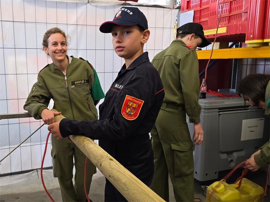 300 junge Florianis aus dem Neusiedler Bezirk beim Wissenstest