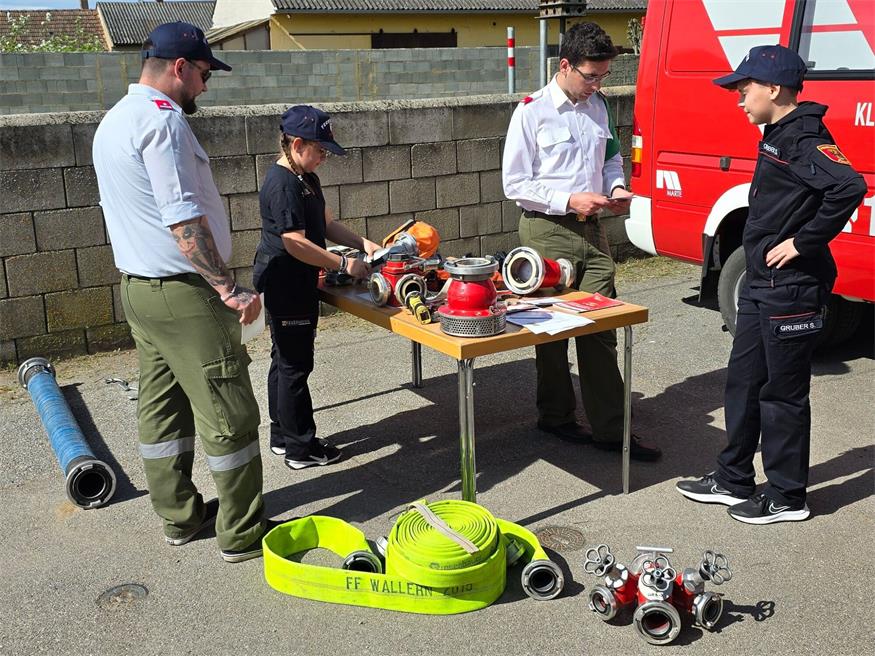 300 junge Florianis aus dem Neusiedler Bezirk beim Wissenstest