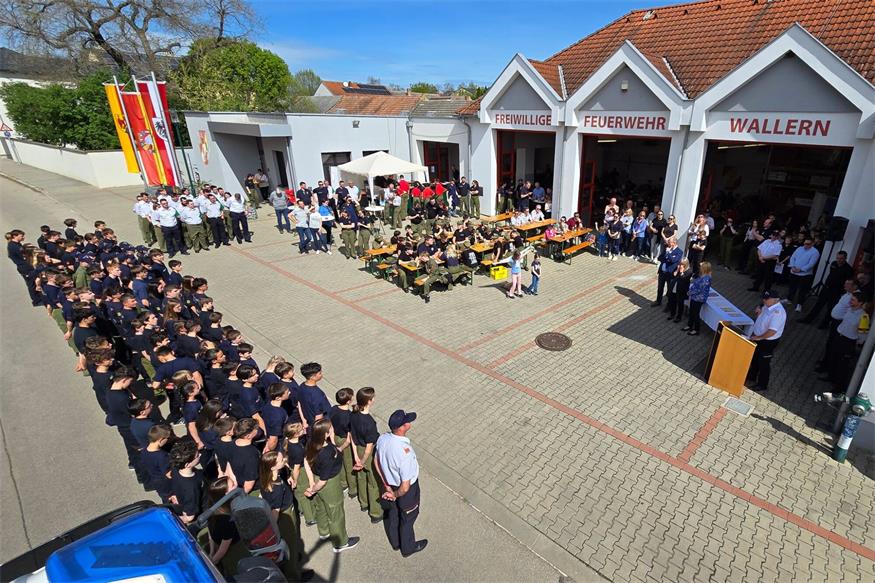 300 junge Florianis aus dem Neusiedler Bezirk beim Wissenstest