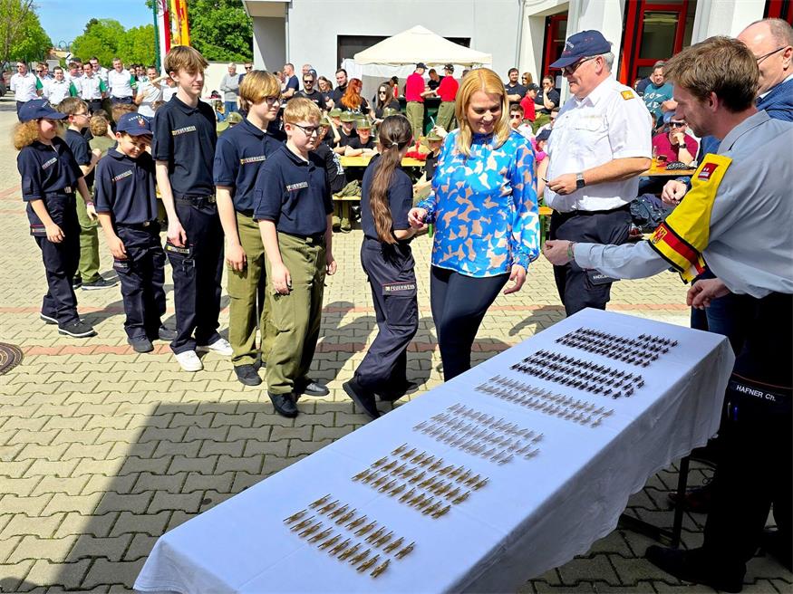 300 junge Florianis aus dem Neusiedler Bezirk beim Wissenstest