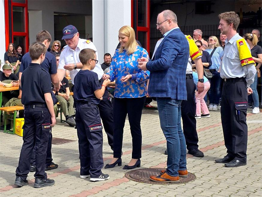 300 junge Florianis aus dem Neusiedler Bezirk beim Wissenstest