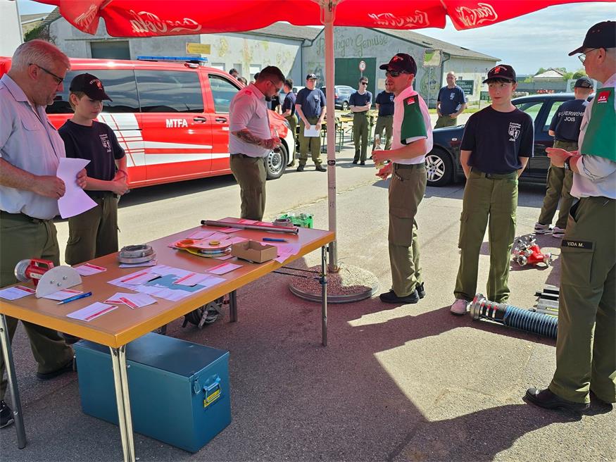 300 junge Florianis aus dem Neusiedler Bezirk beim Wissenstest