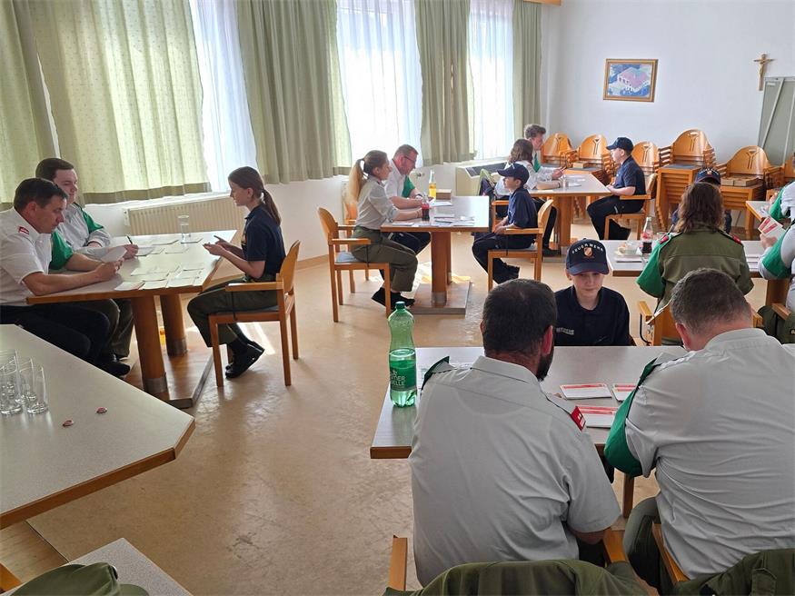 300 junge Florianis aus dem Neusiedler Bezirk beim Wissenstest