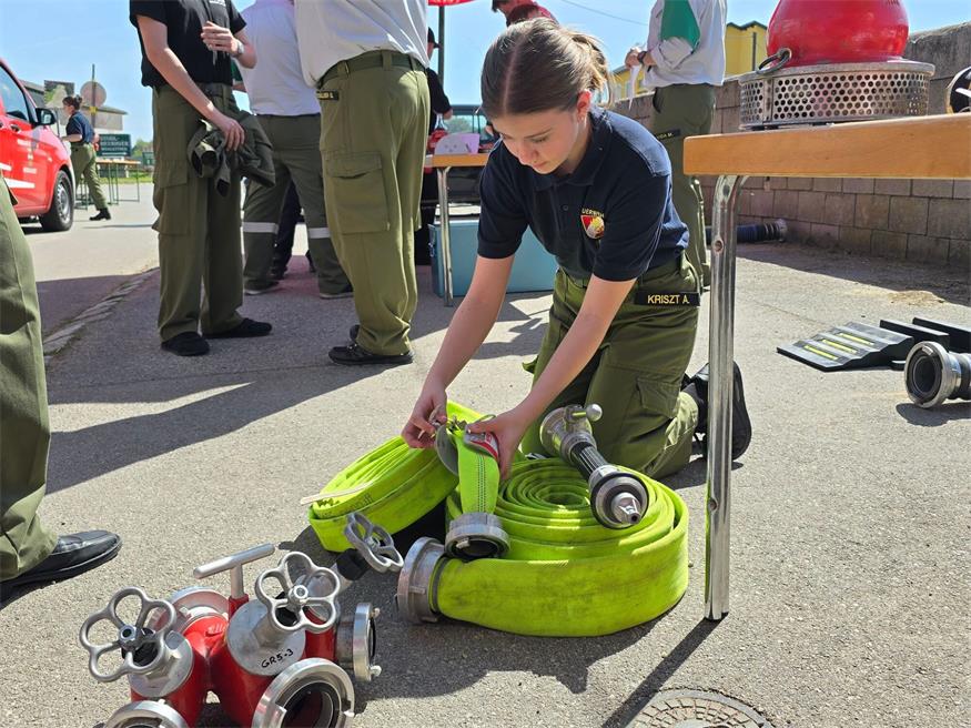 300 junge Florianis aus dem Neusiedler Bezirk beim Wissenstest