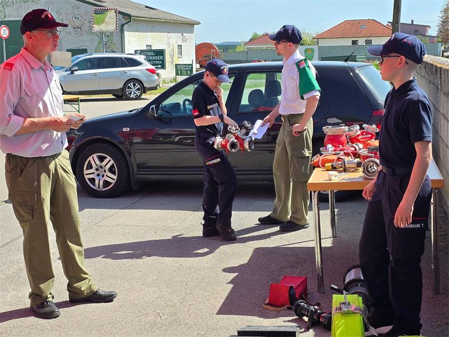 300 junge Florianis aus dem Neusiedler Bezirk beim Wissenstest