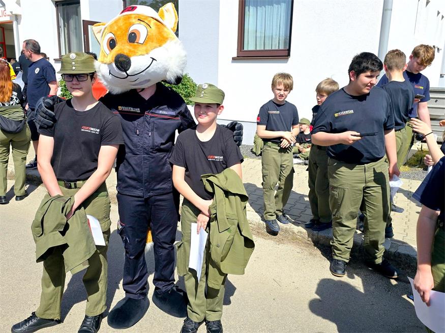 300 junge Florianis aus dem Neusiedler Bezirk beim Wissenstest
