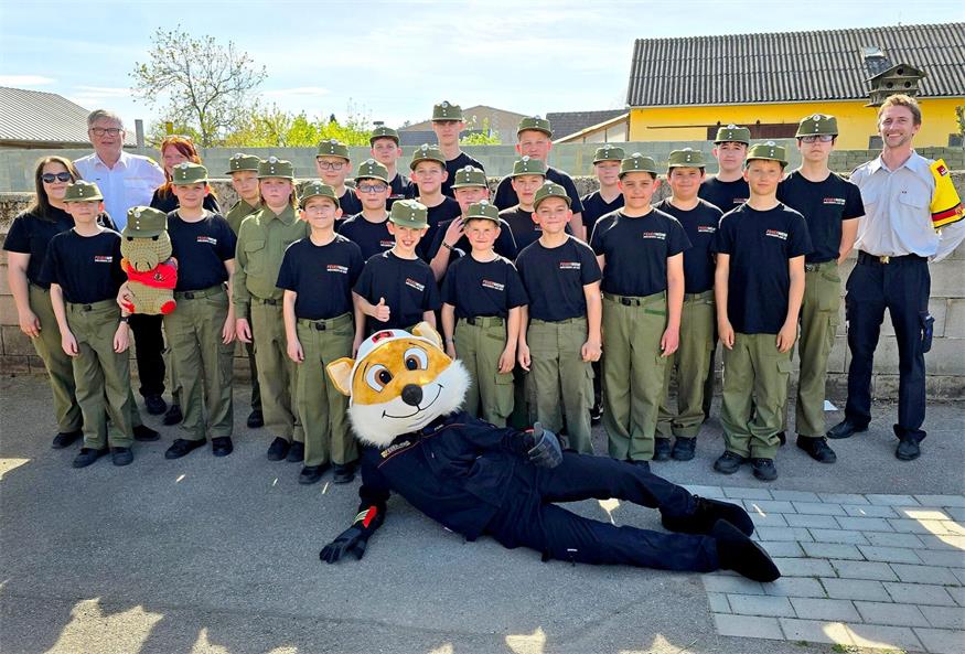 300 junge Florianis aus dem Neusiedler Bezirk beim Wissenstest