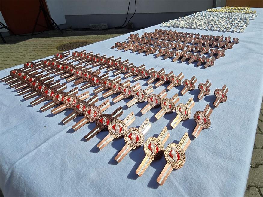 300 junge Florianis aus dem Neusiedler Bezirk beim Wissenstest