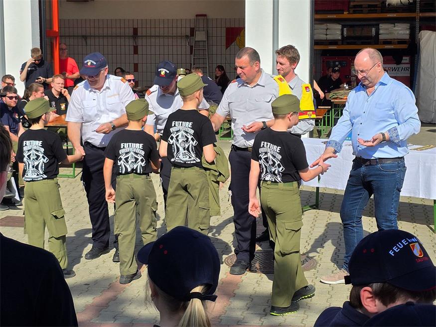 300 junge Florianis aus dem Neusiedler Bezirk beim Wissenstest