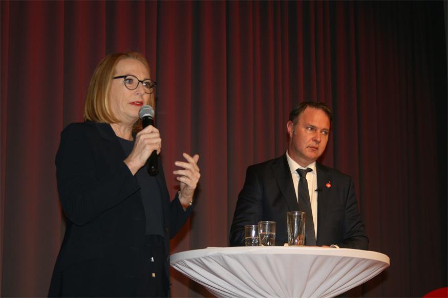 Die SPÖ-Prominenz feierte in Neudörfl mit eindringlichen Reden