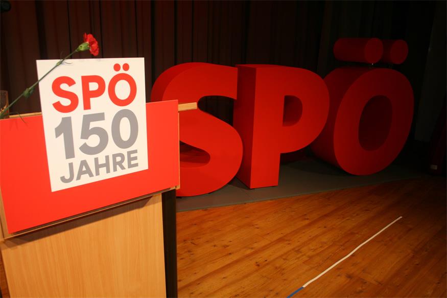 Die SPÖ-Prominenz feierte in Neudörfl mit eindringlichen Reden