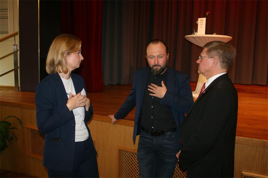 Die SPÖ-Prominenz feierte in Neudörfl mit eindringlichen Reden