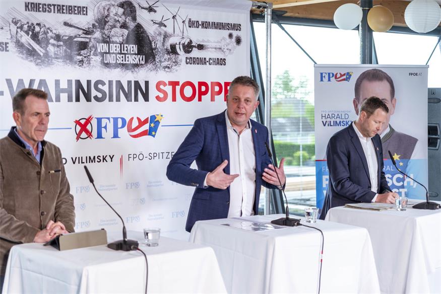 EU-Wahl: FPÖ eröffnete in Rust den Wahlkampf