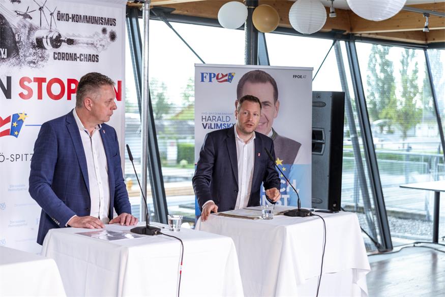EU-Wahl: FPÖ eröffnete in Rust den Wahlkampf