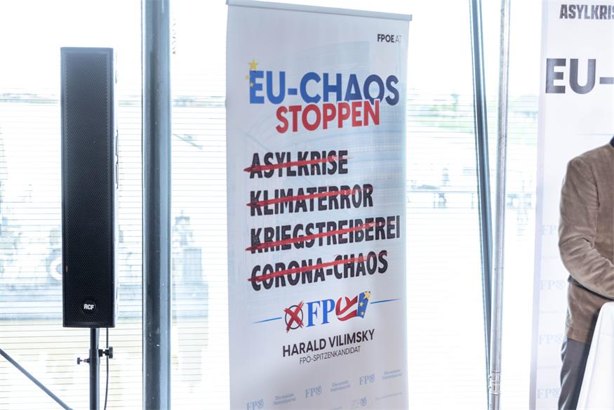 EU-Wahl: FPÖ eröffnete in Rust den Wahlkampf