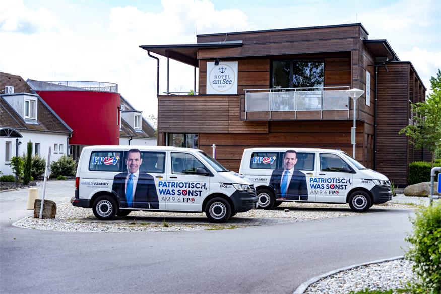 EU-Wahl: FPÖ eröffnete in Rust den Wahlkampf