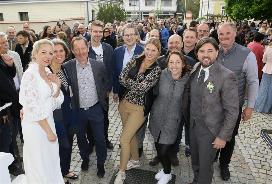 Oberschützens Ortschef im Hafen der Ehe gelandet