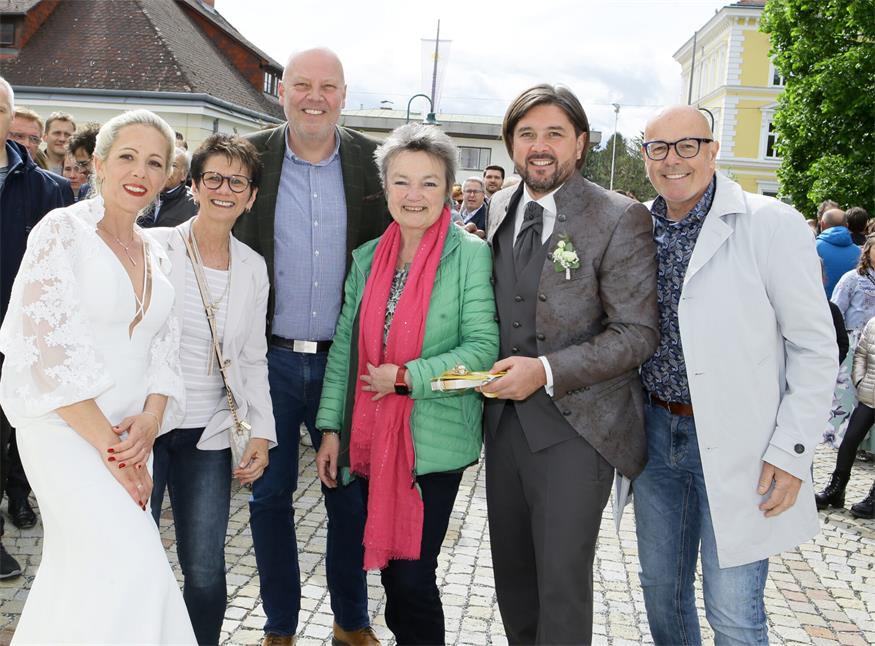 Oberschützens Ortschef im Hafen der Ehe gelandet