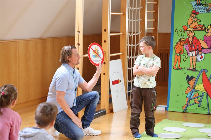 Burgenland: Mit Trockenübungen im Kindergarten zum sicheren Badespaß