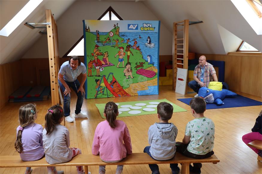 Burgenland: Mit Trockenübungen im Kindergarten zum sicheren Badespaß