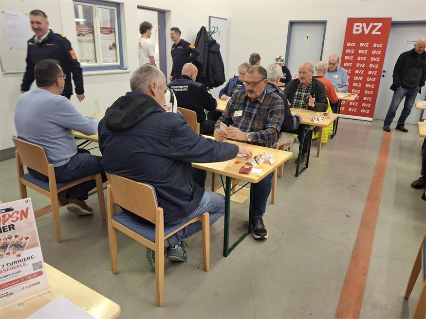 Erfolgreicher Auftakt für das große BVZ Schnopsn-Turnier