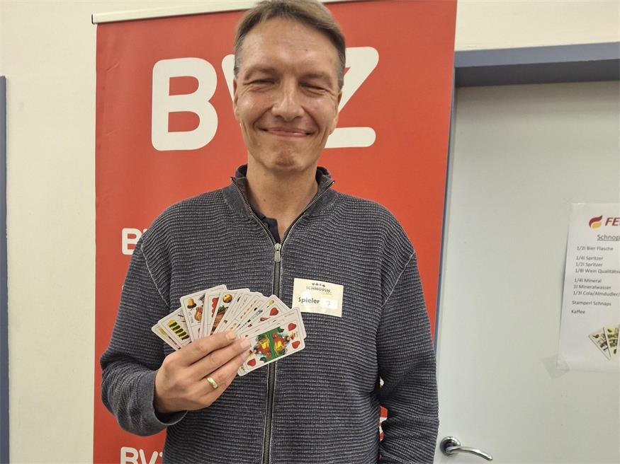 Erfolgreicher Auftakt für das große BVZ Schnopsn-Turnier