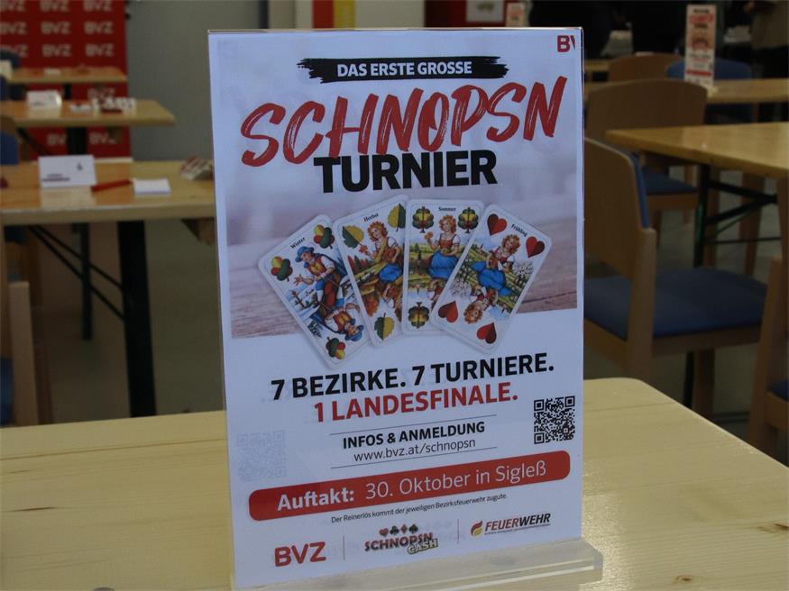 Erfolgreicher Auftakt für das große BVZ Schnopsn-Turnier