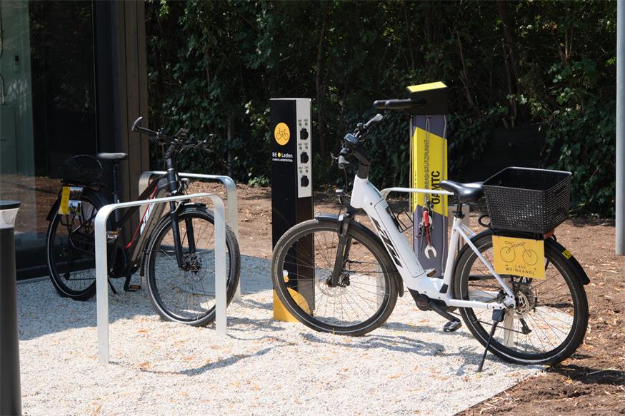 Apetlon: Burgenlands erste Fahrrad-Tankstelle feiert Eröffnung