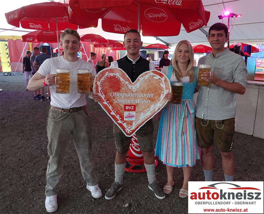 Trachten-Spektakel mit Herz: Oberpullendorfer Sommer Wiesn startete
