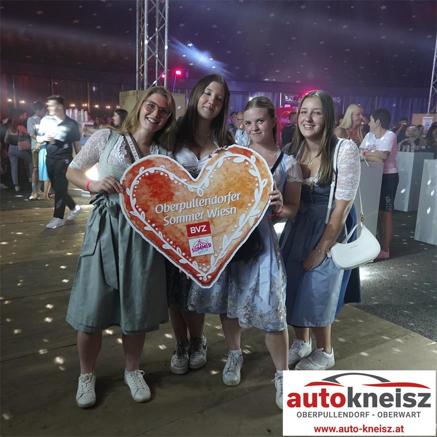 Trachten-Spektakel mit Herz: Oberpullendorfer Sommer Wiesn startete